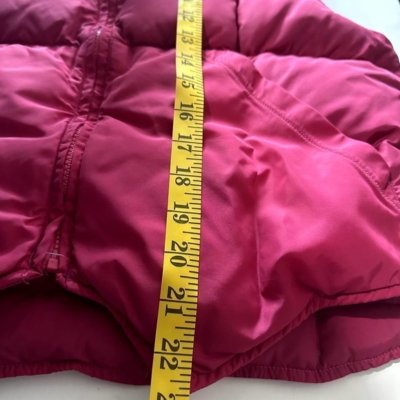 Vintage 1980's Eddie Bower Pink Down Puffer Vest Woman's Large - Picture 7 of 7